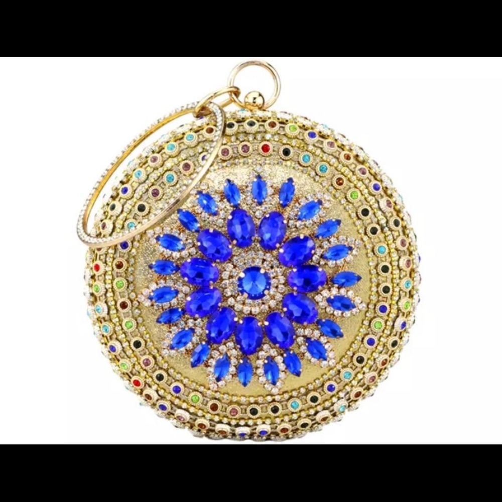 Blue Jewel clutch 💙💎purse